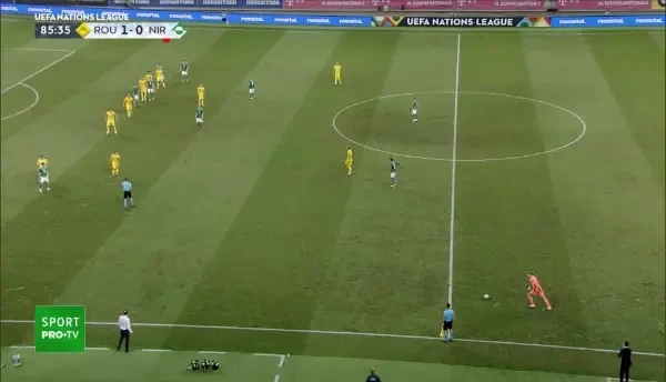 White marcheaza pentru Irlanda de Nord! 1-1 intre Romania si nationala britanica!