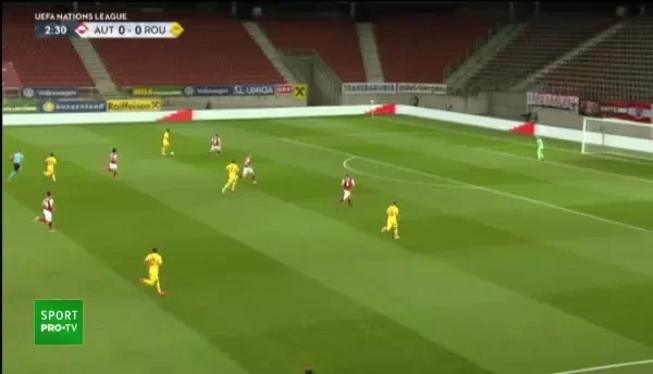 SUPERFAZA pentru golul Romaniei! Mbappe Coman si Alibec au DISTRUS Austria in minutul 3! VIDEO