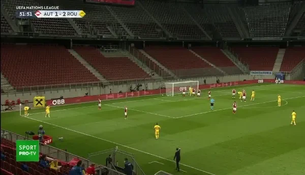 Grigore, aproape sa inscrie din nou! Lovitura de cap trece putin pe langa poarta