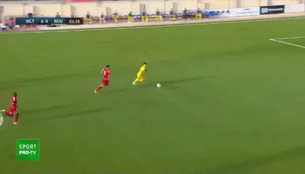 GOOOOL ROMANIA! Dennis Man deschide scorul dupa un contraatac superb