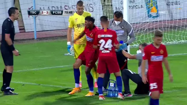 COMAN, LUAT CU COASA! Imagini GREU DE PRIVIT: Becali tremura: Coman a iesit in urlete si lacrimi din teren! N-a putut sa paseasca singur gazonul_5