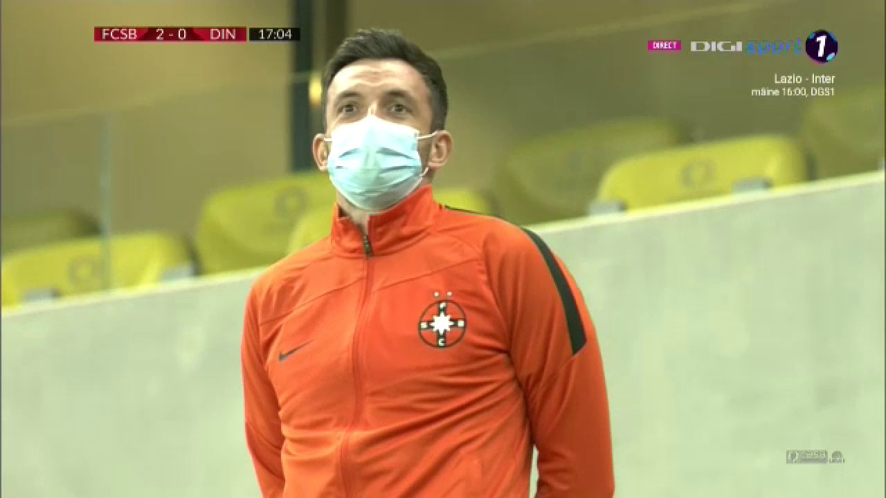 Straton, suferinta si bucurie in acelasi timp! :) Cum s-a bucurat portarul FCSB dupa golul de 2-0, inscris de Cristea_4