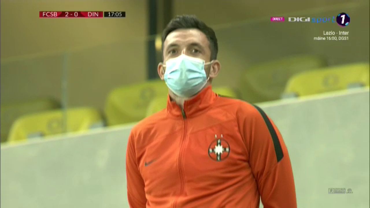 Straton, suferinta si bucurie in acelasi timp! :) Cum s-a bucurat portarul FCSB dupa golul de 2-0, inscris de Cristea_6