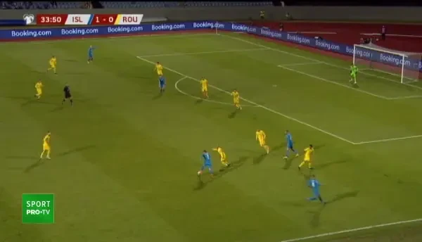 Gol Islanda! Sigurdsson face dubla dupa o eroare in apararea Romaniei