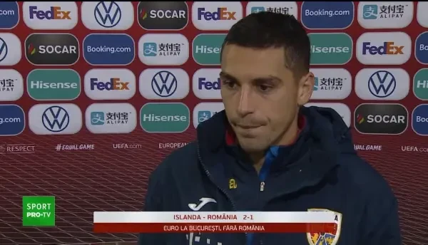 EXCLUSIV | Stanciu, LA PAMANT dupa eliminarea din Islanda: "Nu stiu ce se va intampla, va fi foarte greu!"