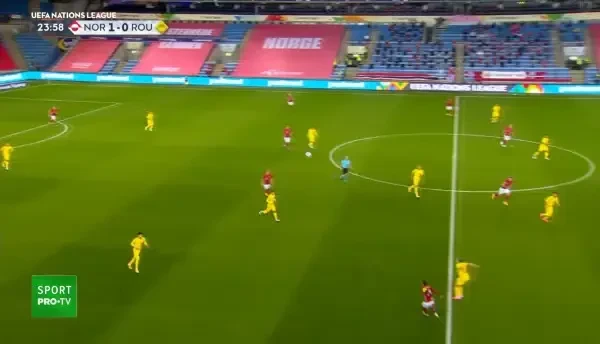 SUPER-INTERVENTIE a lui Tatarusanu in fata lui Haaland!