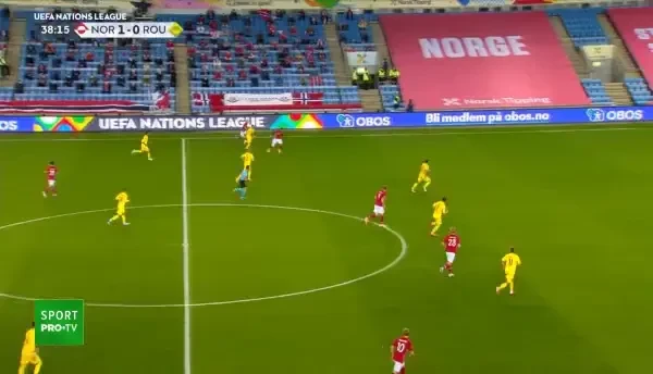 GOL NORVEGIA! Inscrie si Sorloth dupa un contraatac bun
