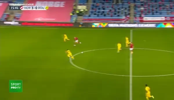 Tatarusanu intervine din nou in fata lui Haaland!