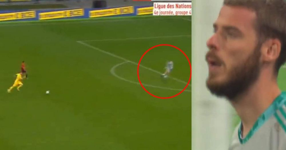 Pozitionare eronata a fundasilor sau greseala lui De Gea? Luis Enrique da verdictul si ii ia apararea portarului dupa infrangerea cu Ucraina