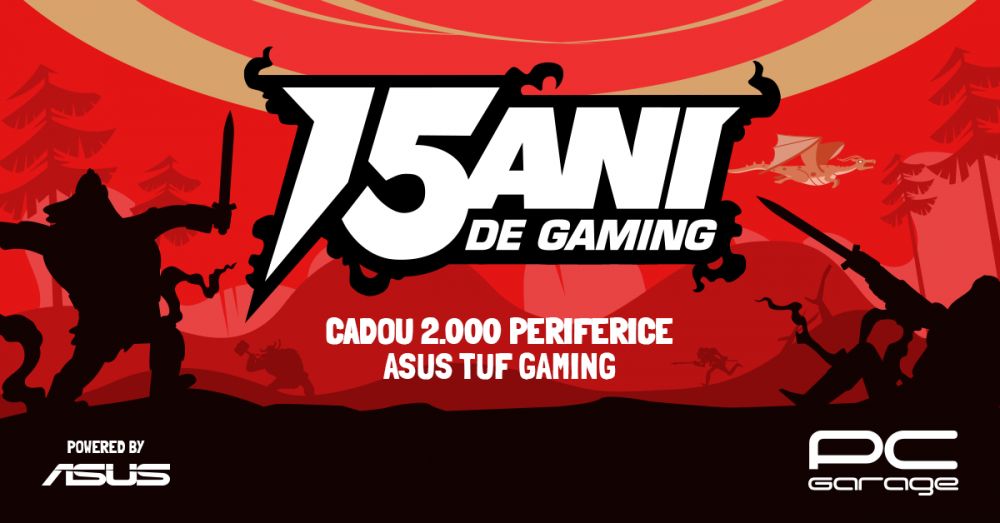 (P) Cu ocazia aniversarii a 15 ani de activitate, PC Garage ofera 2.000 de periferice ASUS cadou si numeroase reduceri de preturi_1