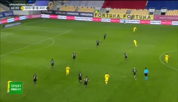 Mingea lui Maxim trece MILIMETRIC pe langa poarta lui Pervan! Sansa URIASA pentru "tricolori"!