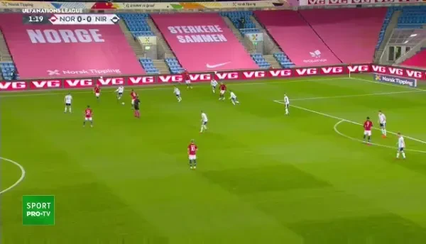 EXTRATERESTRU! Unul dintr-o mie de jucatori mai vedea pasa asta! Odegaard si Haaland, faza incredibila in meciul Norvegiei! Ce au putut sa faca