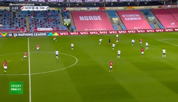 NORVEGIA 1-0 IRLANDA DE NORD