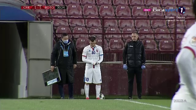 Faza dupa care putem ajunge in TOATE ZIARELE lumii! Croitoru si-a scos FIUL din cauza regulii U21 in meciul cu CFR :)