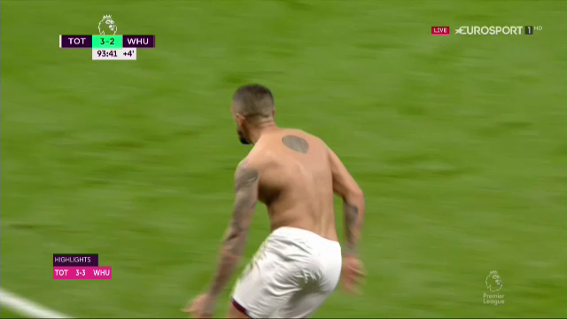 Opriti-va din TOT CE FACETI! Tocmai s-a marcat golul sezonului! SOC pentru Mourinho in minutul 94! Gol EXTRATERESTRU in Tottenham-West Ham_4