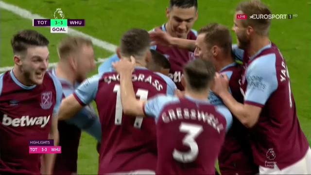 Opriti-va din TOT CE FACETI! Tocmai s-a marcat golul sezonului! SOC pentru Mourinho in minutul 94! Gol EXTRATERESTRU in Tottenham-West Ham_5