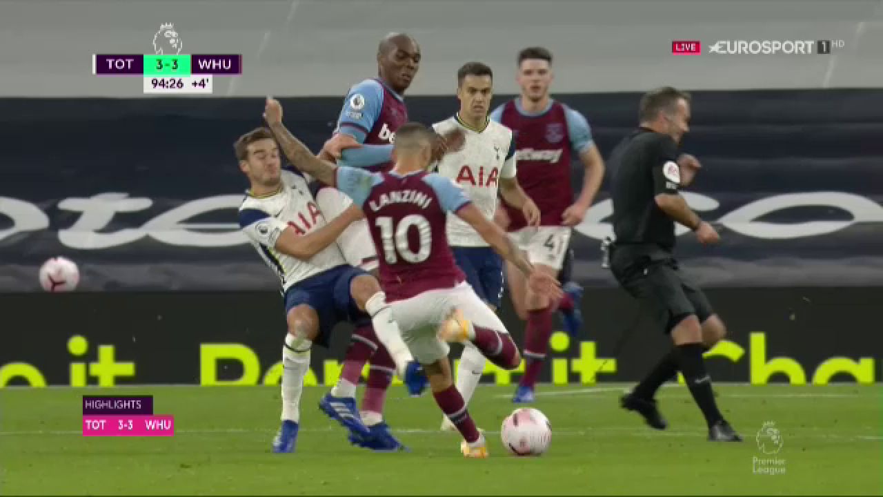 Opriti-va din TOT CE FACETI! Tocmai s-a marcat golul sezonului! SOC pentru Mourinho in minutul 94! Gol EXTRATERESTRU in Tottenham-West Ham_12