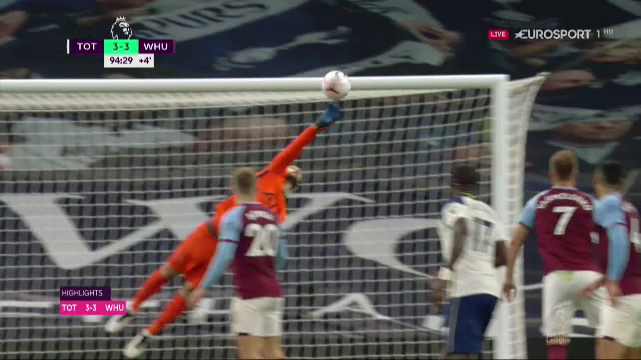 Opriti-va din TOT CE FACETI! Tocmai s-a marcat golul sezonului! SOC pentru Mourinho in minutul 94! Gol EXTRATERESTRU in Tottenham-West Ham_14