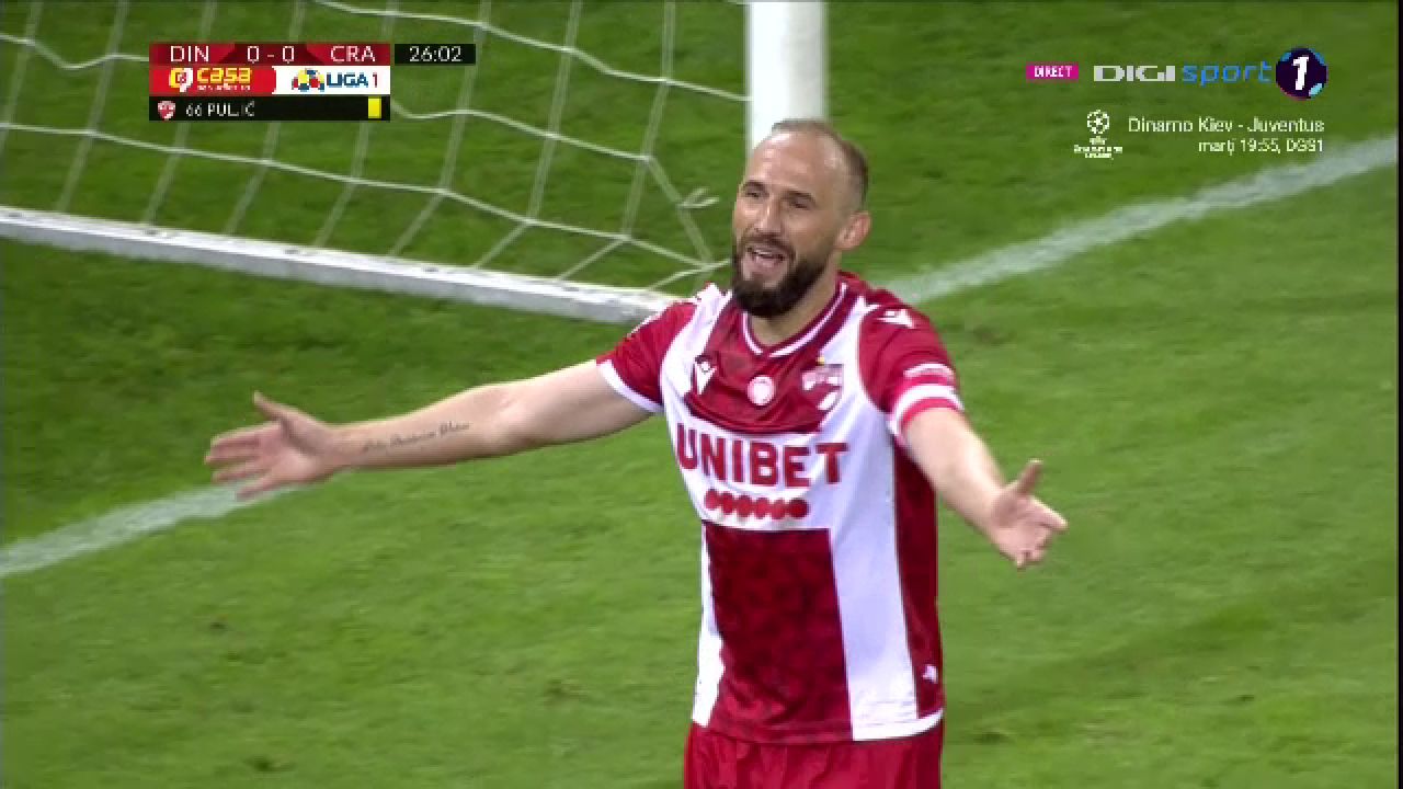 Inca un penalty controversat impotriva lui Dinamo! Contra, PARALIZAT pe margine, Puljic si-a pus mainile in cap! Ce s-a intamplat_4