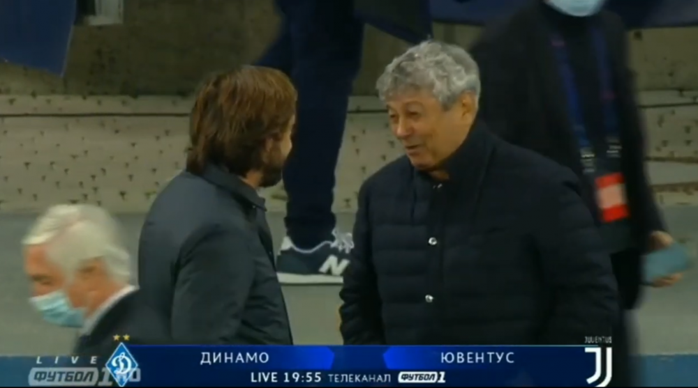 Moment emotionant pentru Lucescu inaintea meciului cu Juventus! Ce a facut cand s-a intalnit cu Pirlo_4