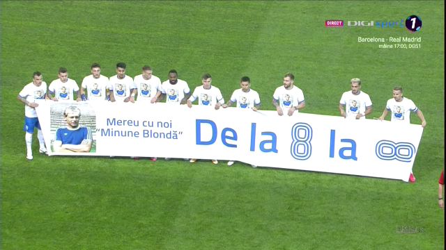 Imagini SUPERBE de la Craiova! Omagiu pentru Ilie Balaci pe Oblemenco: