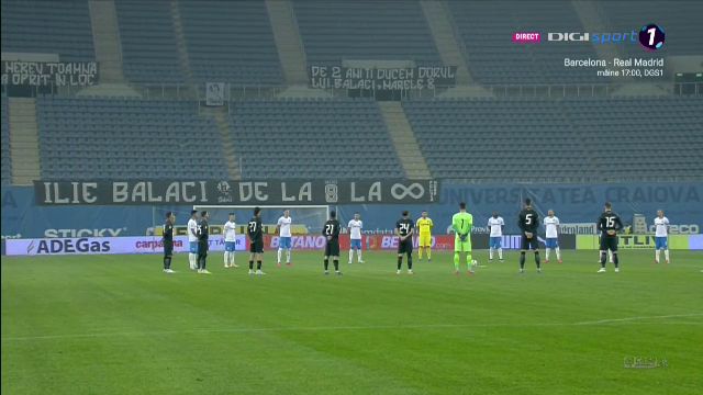 Imagini SUPERBE de la Craiova! Omagiu pentru Ilie Balaci pe Oblemenco: