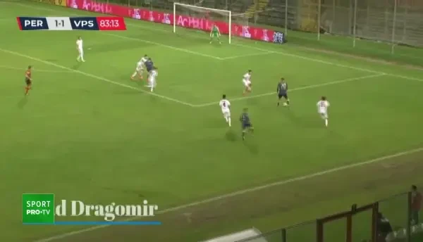 TUNUL lui Vlad Dragomir i-a adus victoria Perugiei! Gol SUPERB pentru romanul crescut de Arsenal! Cum a marcat