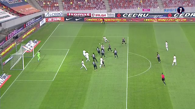 VIDEO: NICI NEUER n-o scotea p-asta! Gol FANTASTIC pentru Cristea in FCSB - Hermannstadt! Executie de senzatie a fundasului_3