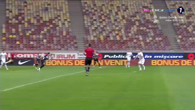 VIDEO: NICI NEUER n-o scotea p-asta! Gol FANTASTIC pentru Cristea in FCSB - Hermannstadt! Executie de senzatie a fundasului_5