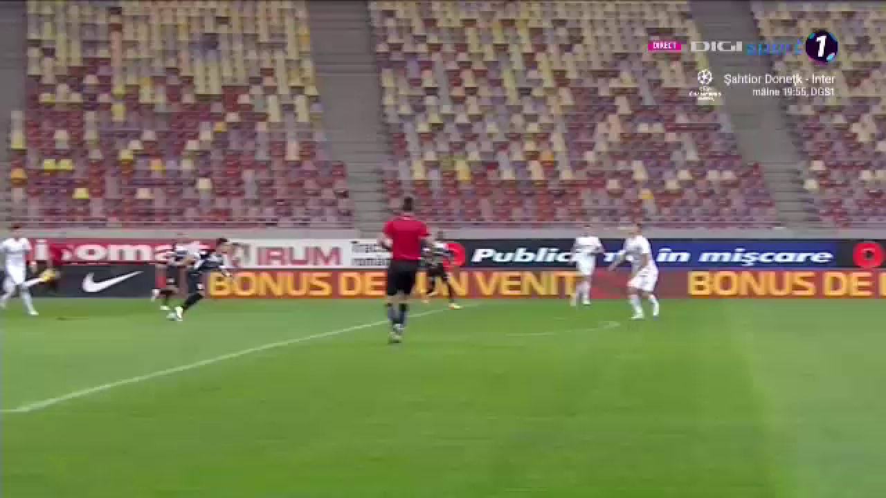 VIDEO: NICI NEUER n-o scotea p-asta! Gol FANTASTIC pentru Cristea in FCSB - Hermannstadt! Executie de senzatie a fundasului_5