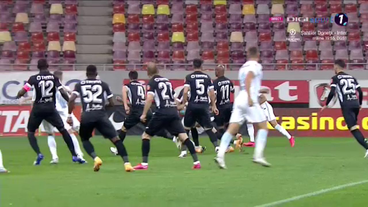VIDEO: NICI NEUER n-o scotea p-asta! Gol FANTASTIC pentru Cristea in FCSB - Hermannstadt! Executie de senzatie a fundasului_7