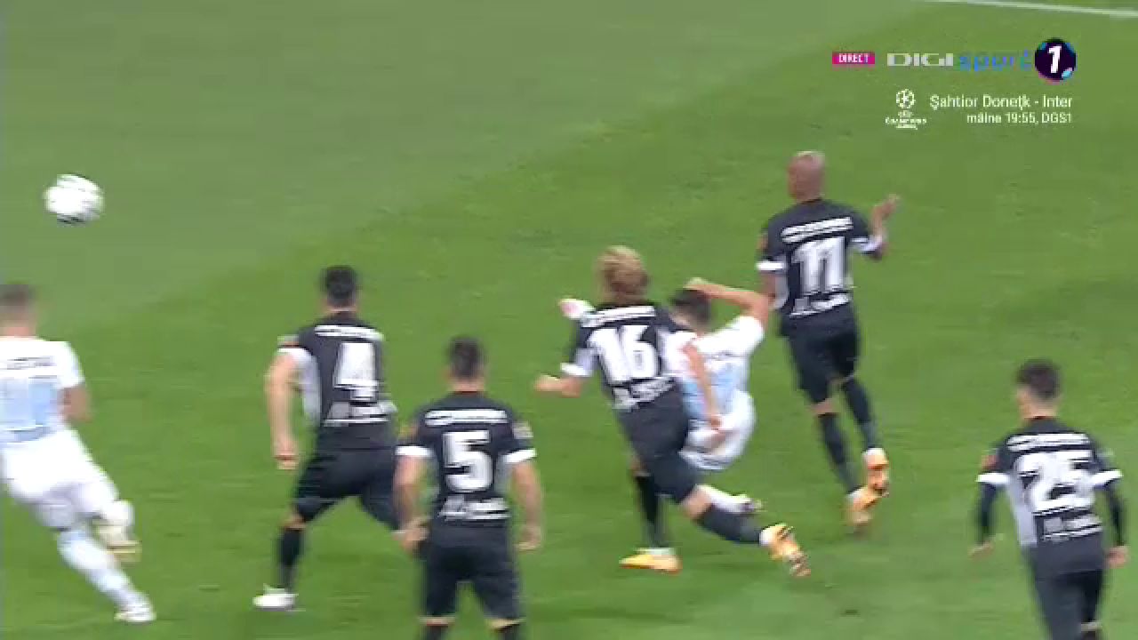 VIDEO: NICI NEUER n-o scotea p-asta! Gol FANTASTIC pentru Cristea in FCSB - Hermannstadt! Executie de senzatie a fundasului_8
