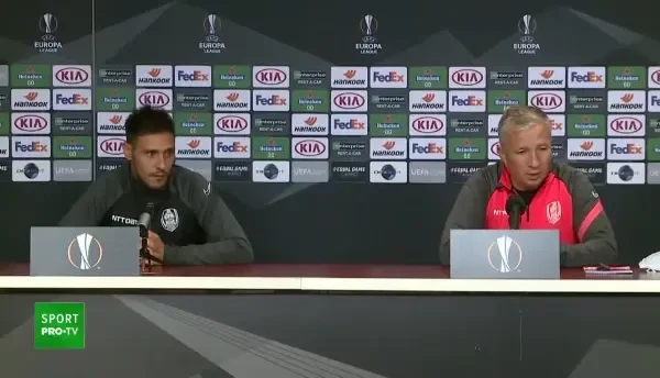 S-a infuriat si a PLECAT de la conferinta! Petrescu, tensiune MAXIMA inaintea meciului cu Young Boys: De ce ma intrebi de fiecare data asta? Sa nu ma mai intrebe niciodata asa ceva!