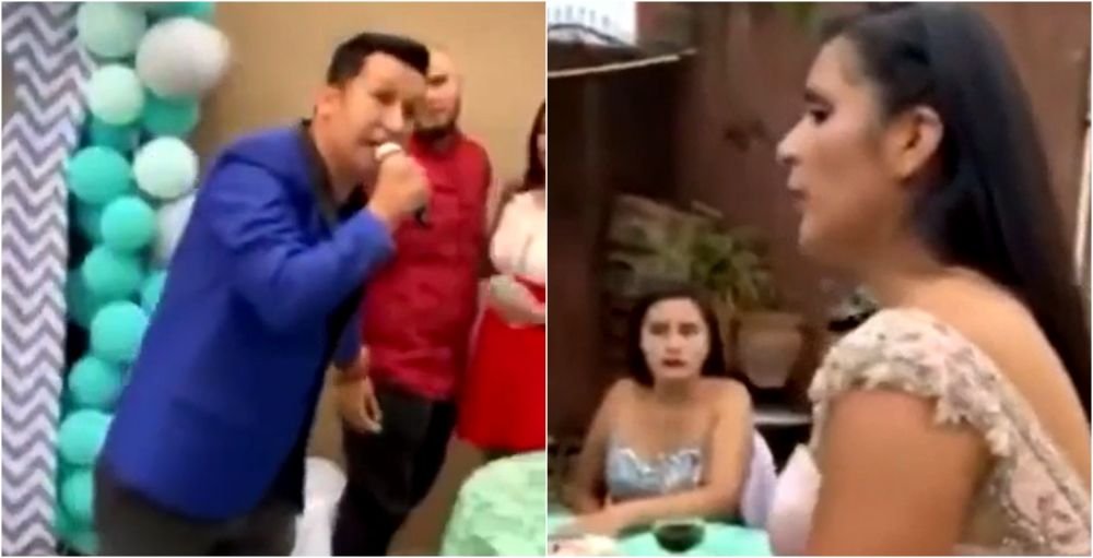 Clipe de necrezut la o petrecere! Un barbat a demonstrat tuturor ca sotia sa il inseala si e gravida cu altcineva! Cum a degenerat totul