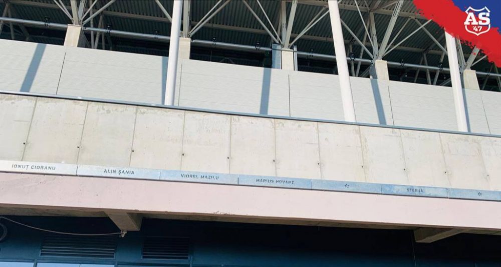 Noi imagini cu BIJUTERIA din Ghencea! Numele legendelor Stelei apar pe fatada stadionului! Cum arata _3