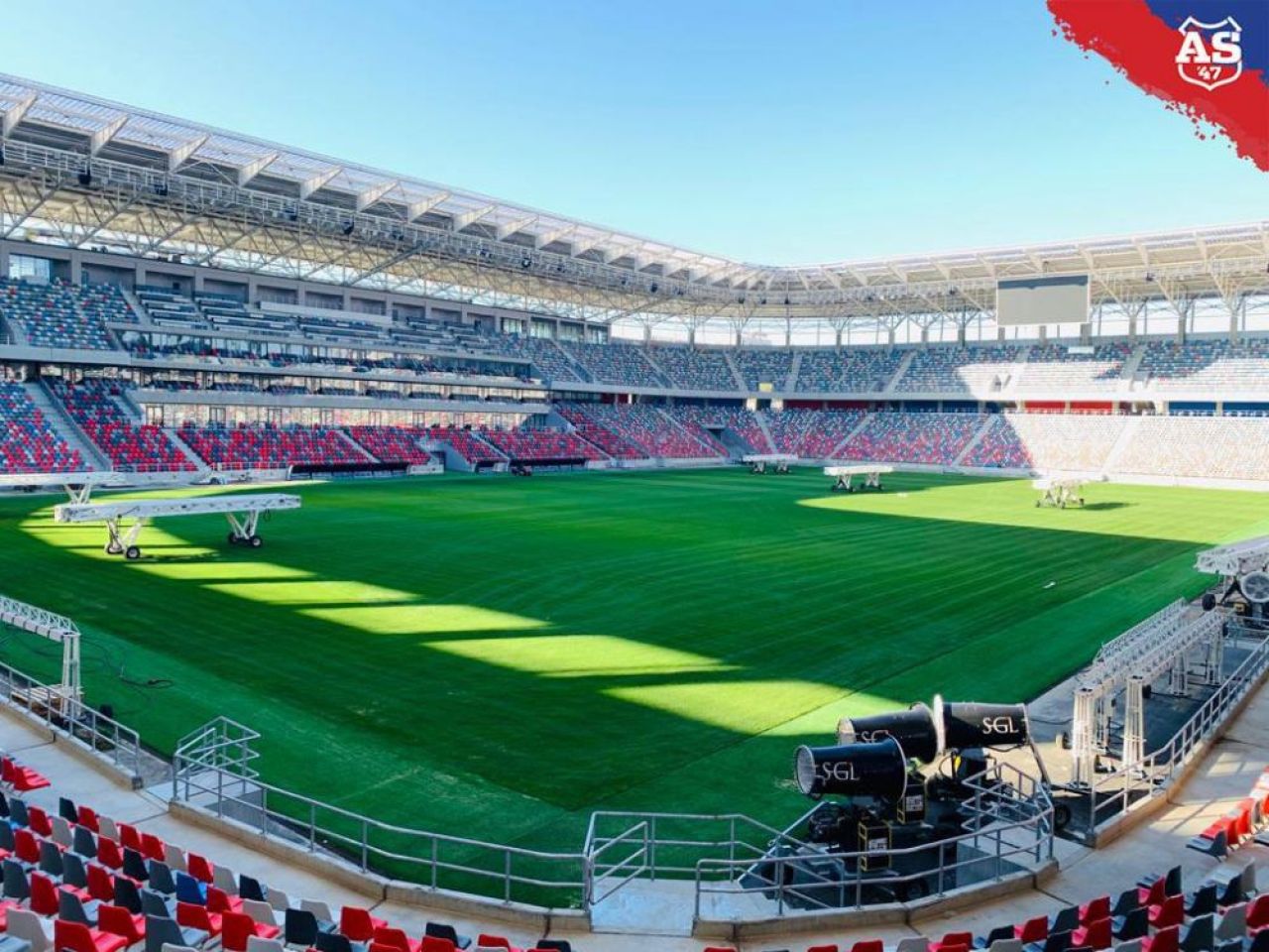 Noi imagini cu BIJUTERIA din Ghencea! Numele legendelor Stelei apar pe fatada stadionului! Cum arata _9