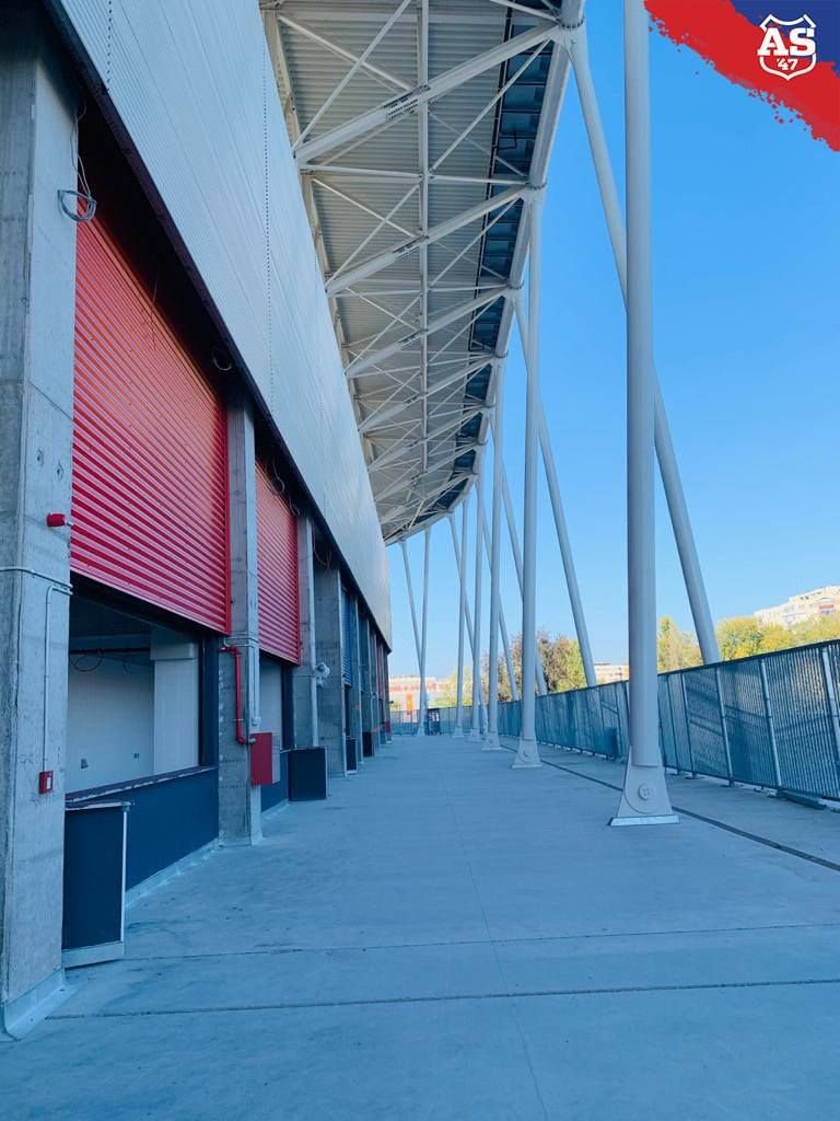 Noi imagini cu BIJUTERIA din Ghencea! Numele legendelor Stelei apar pe fatada stadionului! Cum arata _10