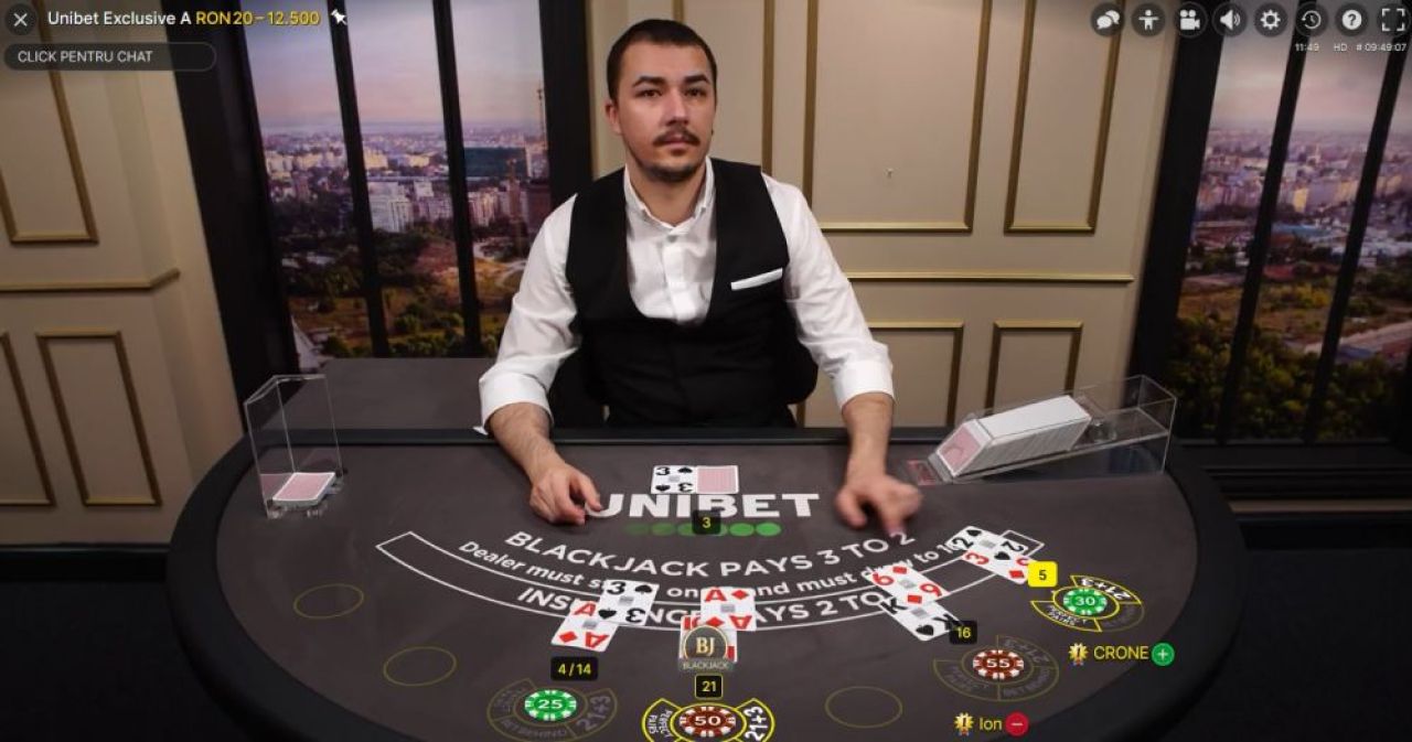 (P) Mesele exclusive de Blackjack Live Unibet aduc premii extra_1