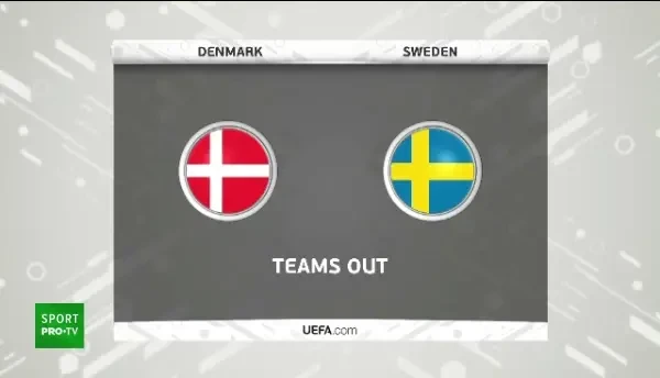 DANEMARCA 2-0 SUEDIA