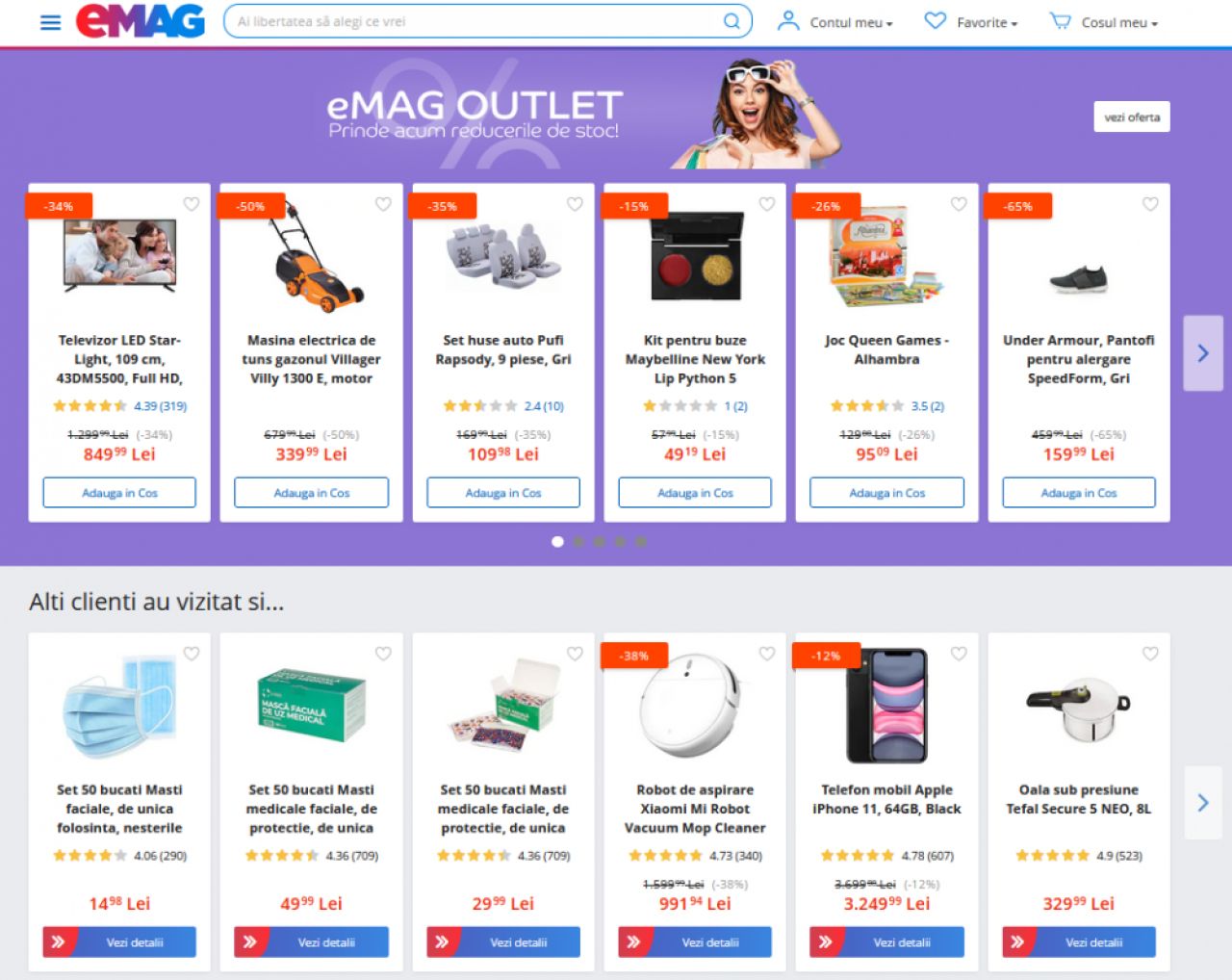 Hard Extern portabil redus 33%: costa 299,99 lei daca-l iei acum! Scutece Pampers Premium 80 de bucati - 115,99 lei daca le iei azi! Au inceput reducerile MASIVE la eMAG si le vezi aici_2