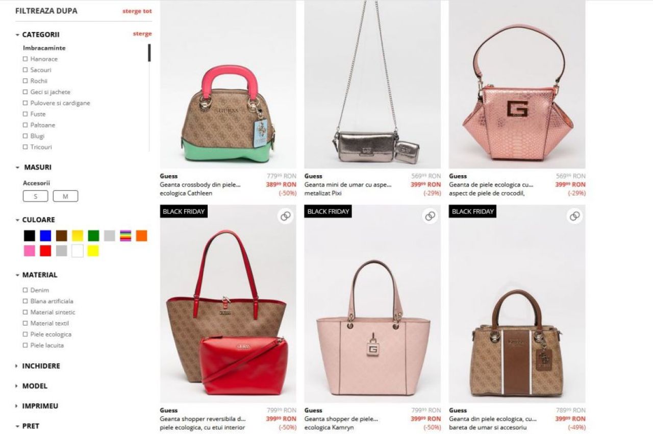 Black Friday pe Fashion Days iti rezolva problema cadourilor de Craciun pentru iubita! :) Geanta Guess la doar 379 RON dupa o reducere de 51%! Super-ofertele pe care nu le poti RATA_2
