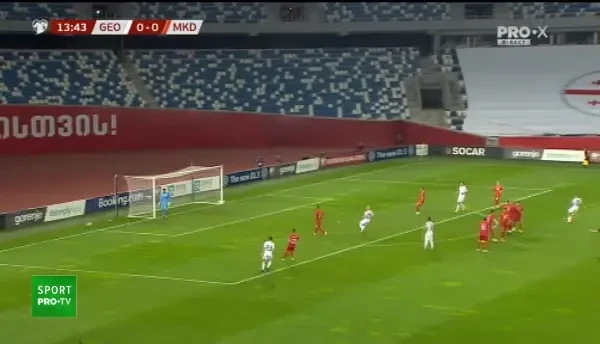 GEORGIA 0-1 MACEDONIA DE NORD