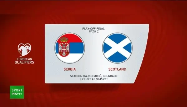 SERBIA 1-2 SCOTIA