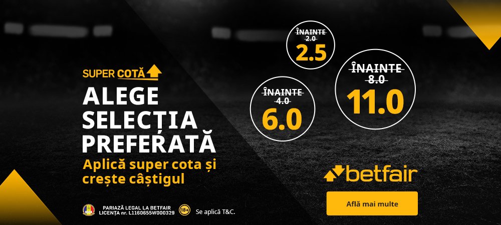 (P) Mareste-ti cotele in fiecare sambata la Betfair