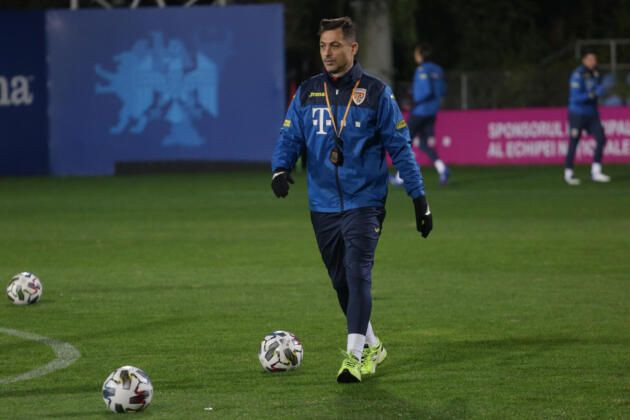 Meci intre rosii si galbeni in loc de Romania - Norvegia! Radoi s-a dus in tribuna sa vada meciul! Meci NEBUN de 30 de minute: Dica a jucat si el_2