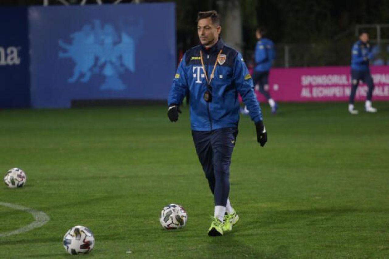 Meci intre rosii si galbeni in loc de Romania - Norvegia! Radoi s-a dus in tribuna sa vada meciul! Meci NEBUN de 30 de minute: Dica a jucat si el_2