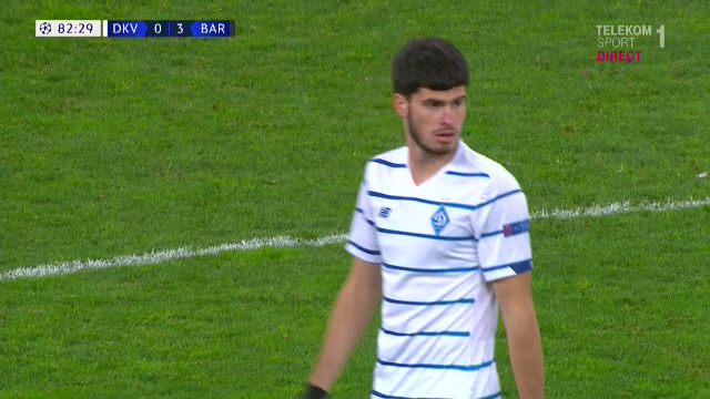 Baluta, 11 minute cu Barcelona! Lucescu l-a trimis in teren la 0-3, in minutul 82