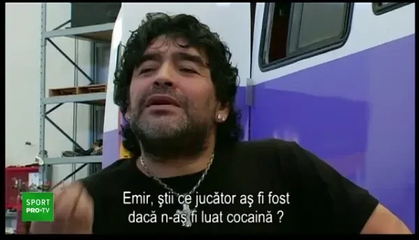 Ce jucator eram daca nu luam cocaina! Puteam fi mult mai mare! Maradona, dezvaluiri emotionante in filmul facut de Kusturica