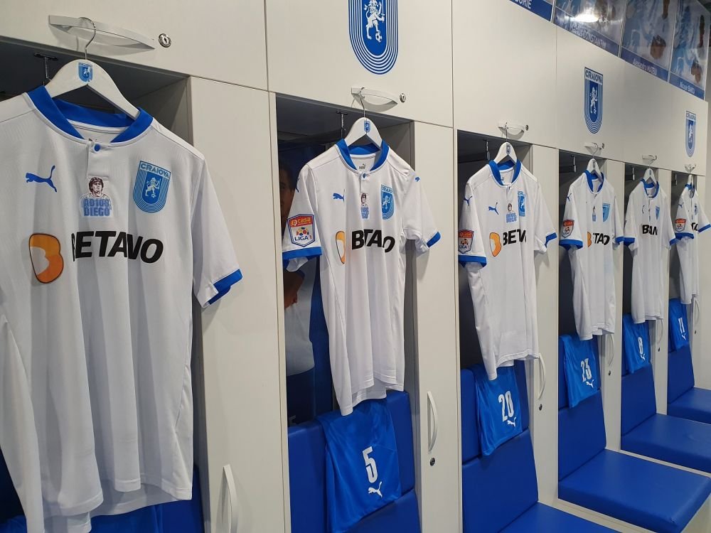 Universitatea Craiova, omagiu pentru Maradona la meciul cu Spartac! Cum vor arata tricourile oltenilor _4