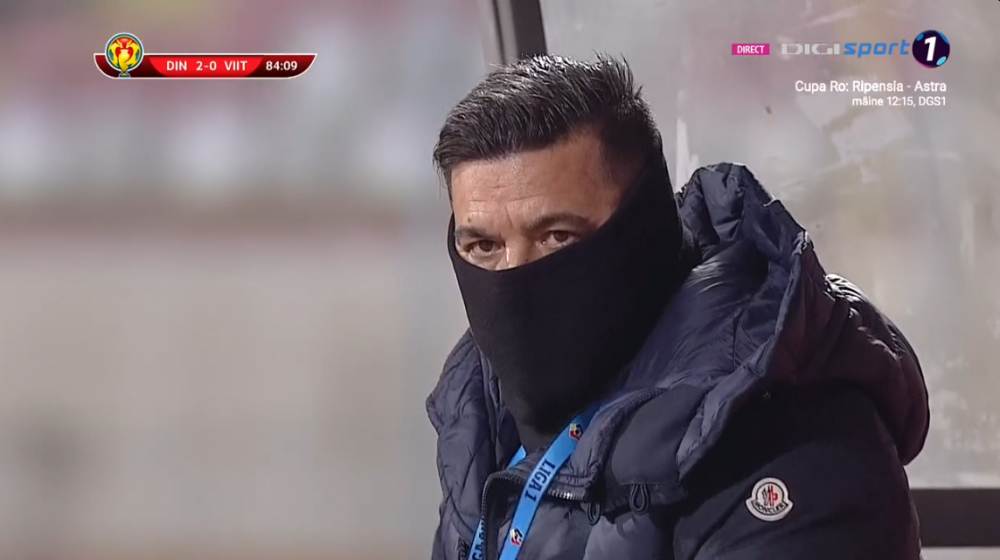 Am fost naiv, m-au pacalit! Nu vreau sa plec de aici dupa 97 de zile in care n-am luat niciun euro! Il astept pe directorul sportiv, e aici, pe tunel! Contra, discurs impresionant dupa 3-0 cu Viitorul